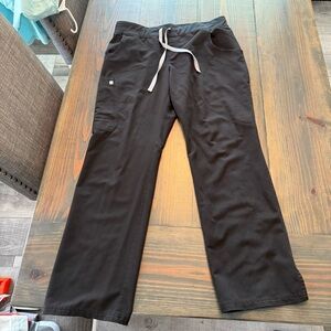 Figs Black Scrub Pants